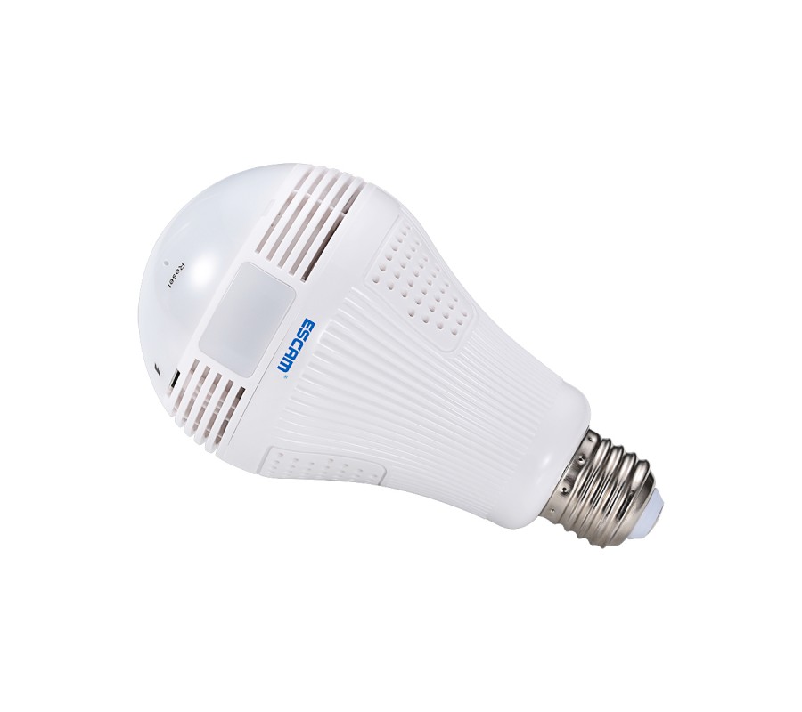 WiFi IP камера ESCAM QP136 960P HD LED Bulb Light фото - купить