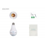 WiFi IP камера ESCAM QP136 960P HD LED Bulb Light фото - купить