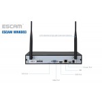 Комплект видеонаблюдения ESCAM WNK803 8CH 720P Wireless NVR KITS EU купить